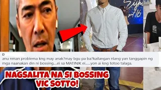 Vic Sotto Nagsalita Na Patungkol Sa Anak Nila Ni Julia Clarete!