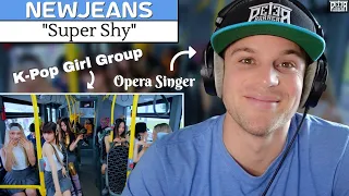 My First Time Watching NewJeans! Professional Singer Reaction & Vocal ANALYSIS | "Super Shy"