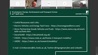 Examining the challenges for transport decarbonisation in the UK