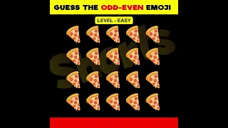 Find  Challenge : Find The Odd  Emoji ! | Find Puzzle | #shorts