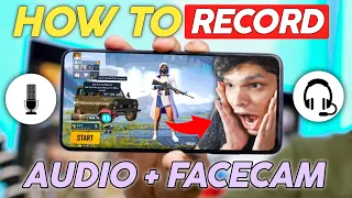 How To Record Gaming Video Like @Mythpat On Mobile 🔥 || With Facecam