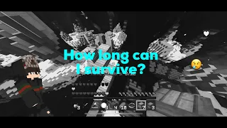 The video ends when I die in Minecraft Skywars | Cubecraft Games | backflycer7