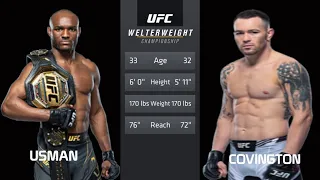 UFC 268: Usman vs. Covington 2 FULL FIGHT November 7, 2021