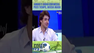 Aimar y jugar con Messi - Poco tiempo, mucha magia