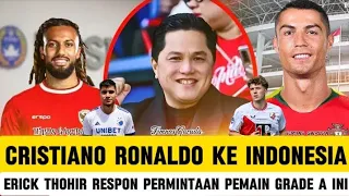 Cristiano Ronaldo Ke Indonesia !! Jairo Reidewald & Kevin Diks Segera Dinaturalisasi,Untuk Timnas.