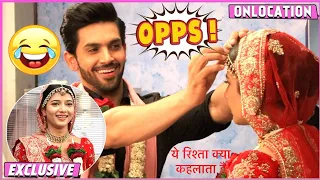 Abhira Armaan OOPS MOMENTS On Set | Yeh Rishta Kya Kehlata Hai #yrkkh BTS |