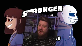 Реакция на Stronger Than You - Chara Response (Undertale Animation Parody)