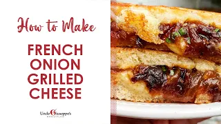 How to Make the BEST French Onion Grilled Cheese | Uncle Giuseppe's Recipes ( Episode 21 )