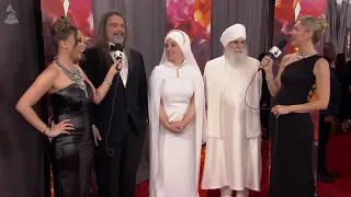 WHITE SUN Red Carpet Interview | 2023 GRAMMYs