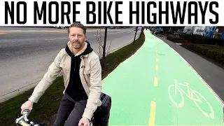 It's time to stop with the bicycle highways