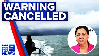 Queensland’s wild weather warnings cancelled | 9 News Australia