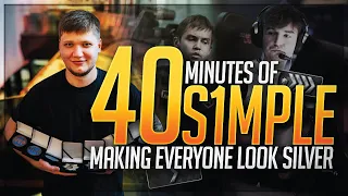 40 Minutes Of s1mple Annihilating Everybody in 2021.