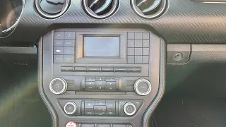 How to Remove Radio / Display/ CD from Ford Mustang 2015 for Repair.