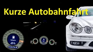 Mercedes Benz E55 //AMG 🎌 / German Autobahn / 295Km/h