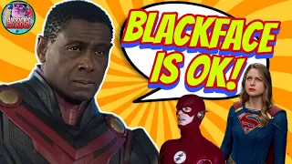 Supergirl Star ENDORSES Blackface For White Actors! WHAT IS HAPPENING? David Harewood WOW!