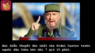 Cuộc đời cựu chủ tịch Fidel Castro qua ảnh - The former president Fidel Castro's life through photos