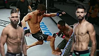 BEEF SQUASHED! YAIR RODRIGUEZ & JEREMY STEPHENS UFC 3 Fights