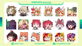 [Live2D] Animated Emotes