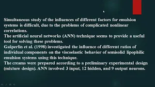 CADD Chapter 3 Emulsions and microemulsion in computers