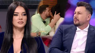 Mevlani puth në cep të buzës Efin, reagimi në studio nuk pritej - Përputhen, 25 Shkurt 2022
