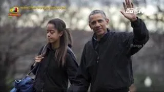(VTC14)_Tổng thống Obama gặp khó khi... con gái trưởng thành