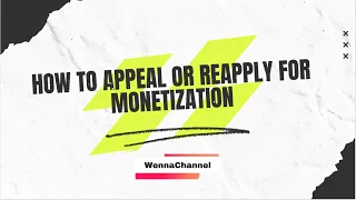 How to Appeal YouTube Monetization Rejected Reuse | 2022