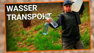 Wasser marsch! Wie ich mein Wasser auf Touren transportiere. Bushcraft | Outdoor