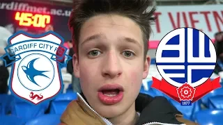 CARDIFF CITY VS BOLTON *VLOG* - TERRIBLE. ABSOLUTELY TERRIBLE.