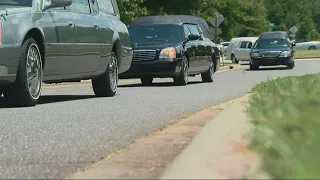Procession of hearses in Charlotte carry powerful message against violence