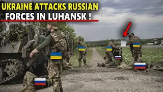 Direct hit: Ukraine strikes Russian forces in Luhansk before expected counteroffensive
