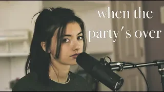 when the party's over - billie eilish | brittin lane cover