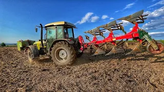 Plowing 2022, it's not for MTZ to break your back! A UKRAINIAN on a farm in Switzerland