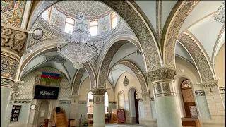 BAKU, AZERBAIJAN: Juma Mosque (Cuma Mosque), Friday Mosque, Cümə Məscidi, in the Old City