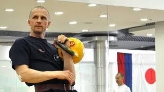 Sergey Rudnev - Hand Insertion Drill for Kettlebell Sport Exercises