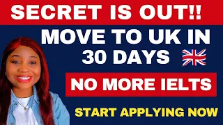 GOOD NEWS! No More IELTS For These UK Jobs In 2023, Hurry & Apply Now