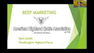 Promoting Highland Grass Fed Beef