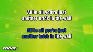 Pink Floyd - Another Brick In The Wall (Part 2) - Karaoke Version from Zoom Karaoke