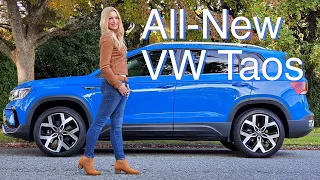 All-New 2022 VW Taos Review // A nice surprise but $$$