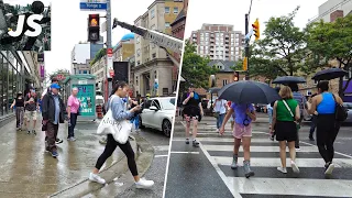 It's not that Sketch... Rainy George Street | Toronto Walk (Aug 2022)