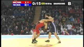 SEC-2013: 60kg. Temirov (UKR) - Belici (TUR) 1/16