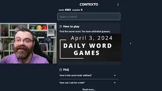 Contexto and other daily games! - April 3, 2024