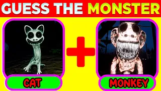 Guess The MONSTER By EMOJI and VOICE | Zoonomaly Characters | Smile Cats Monster