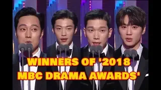 181230 ~  Winners Of  2018 MBC Drama Awards