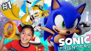 Empieza la aventura en Sonic Frontiers | Sonic y Tails en Problemas | Juegos Karim Juega