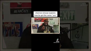 shannon sharpe on how he got the name unc #shannonsharpe #skipbayless #undisputed #fyp #foryoupage