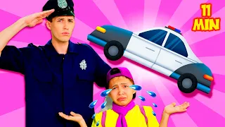 Police Officer Song 👮‍♂️🚓🚨 + More | Kids Songs And Nursery Rhymes | Dominoki