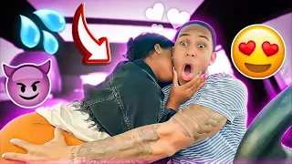LETS "DO IT" IN THE BACK SEAT PRANK ON GIRLFRIEND...SHE GOT TO FREAKY
