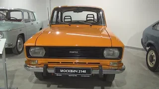 Moskvitch 2140 D (1986) Exterior and Interior