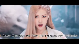 K/DA x BLACKPINK - More/How You Like That/ The Baddest/ Ddu-du Ddu-du/ Kill This Love