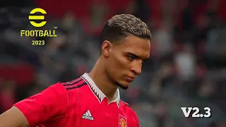 efootball 2023 • Man UTD vs Arsenal • v2.3.0 Gameplay • PS4